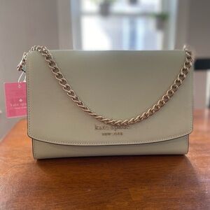 Kate Spade Mint Green Chain Shoulder Bag